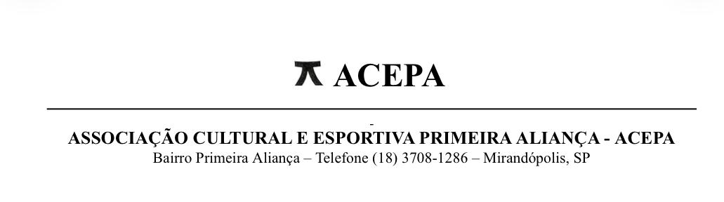 Logo institucional da Associação Cultural e Esportiva Primeira Aliança